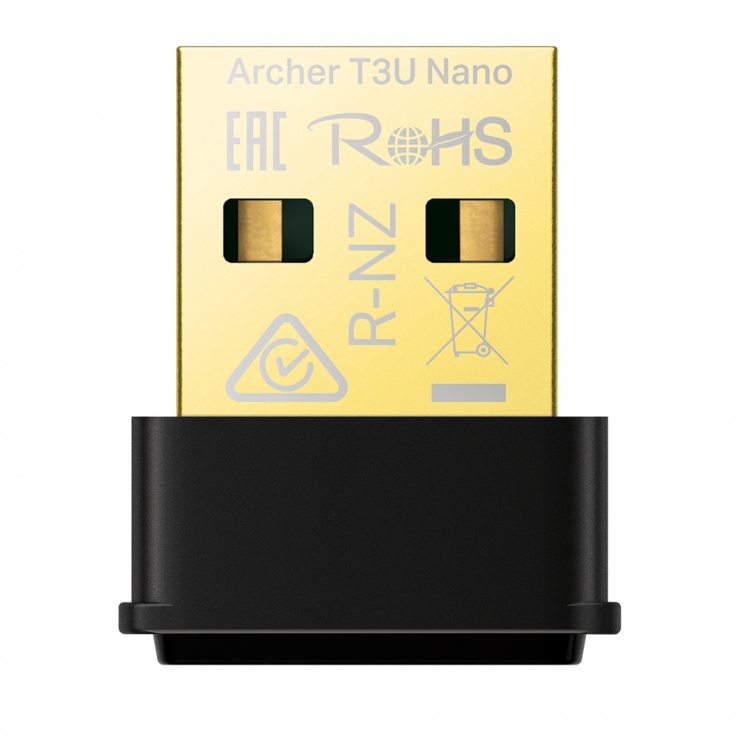 Imagine Adaptor Nano USB Wireless AC1300 MU-MIMO, TP-LINK Archer T3U Nano